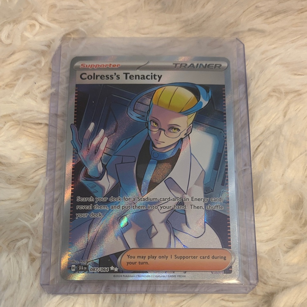 Pokemon Colress's Tenacity - 087/064 - SV: Shrouded Fable (SFA)